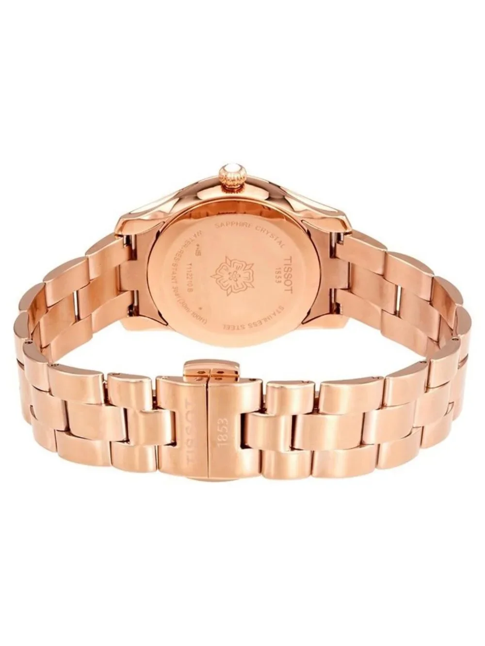 NWT Tissot T-Wave Mother of Pearl Diamond Dial Ladies Watch